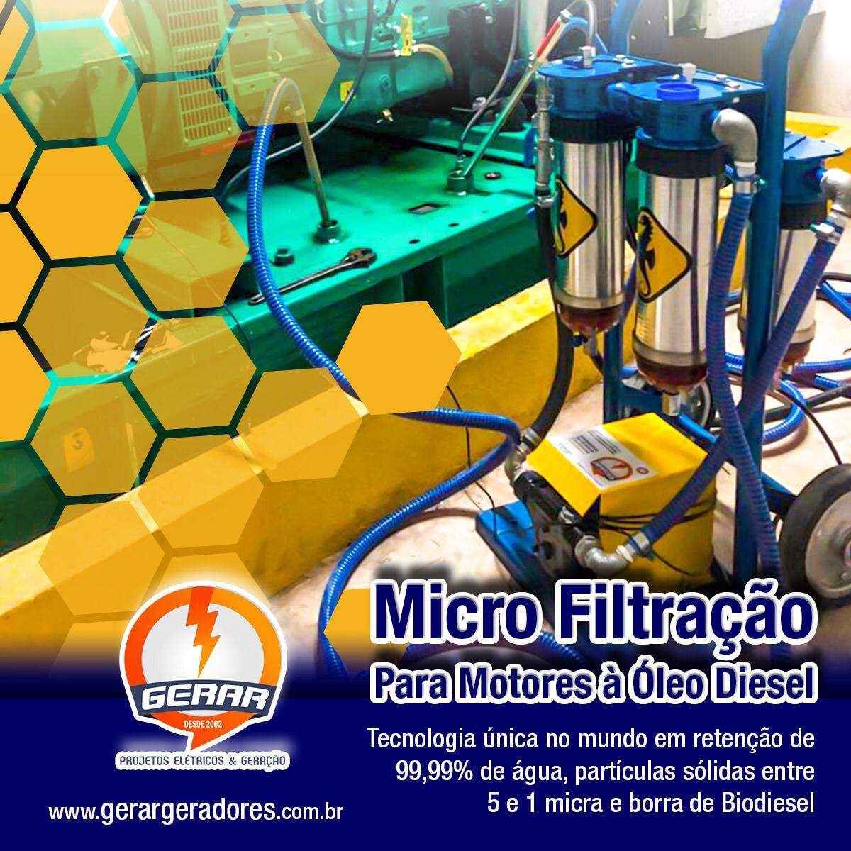 micro filtração diesel